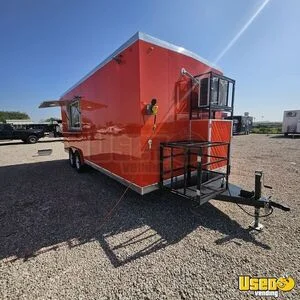 2026 Kitchen Food Trailer New Build Food Trailer Concession Window Texas for Sale