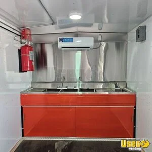 2026 Kitchen Food Trailer New Build Food Trailer Exterior Customer Counter Texas for Sale