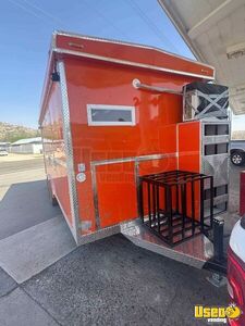 2026 Kitchen Trailer Kitchen Food Trailer Diamond Plated Aluminum Flooring Idaho for Sale