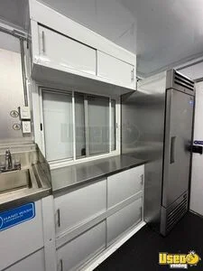 2026 Kitchen Trailer Kitchen Food Trailer Diamond Plated Aluminum Flooring Texas for Sale