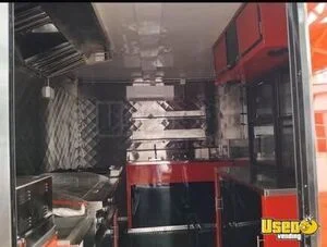 2026 Kitchen Trailer New Build Food Trailer Diamond Plated Aluminum Flooring Texas for Sale