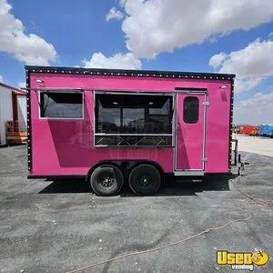 New Build 2026 - 8' x 16' Food Concession Trailer Mobile Vending Unit for Sale in Texas!