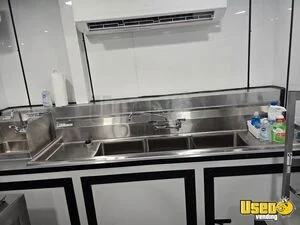 2026 Qlcg New Build Food Trailer Diamond Plated Aluminum Flooring Missouri for Sale