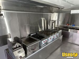 2026 Yjusa Kitchen Food Trailer Exterior Customer Counter Texas for Sale