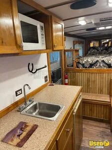 3 Horse Living Quarters Trailer 3-horse Lq Trailer Air Conditioners Georgia for Sale