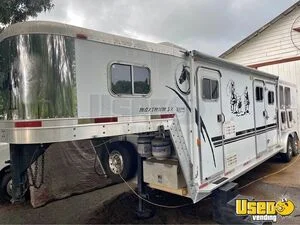 3 Horse Living Quarters Trailer 3-horse Lq Trailer Georgia for Sale