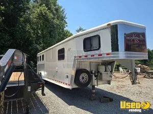 3 Horse Living Quarters Trailer 3-horse Lq Trailer Restroom Kentucky for Sale