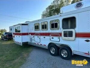 4 Horse Living Quarters Trailer 4-horse Lq Trailer Generator Oklahoma for Sale