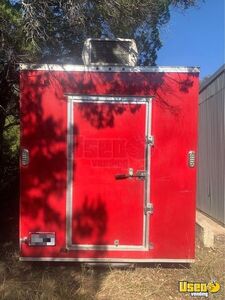 7x14 Food Trailer/ Double Axle Easy Haul! Concession Trailer Interior Lighting Texas for Sale
