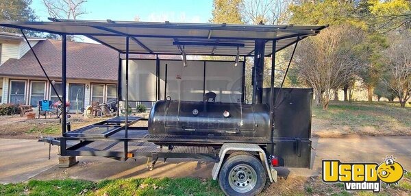 8' X 30' Open Bbq Smoker Trailer Open Bbq Smoker Trailer North Carolina for Sale