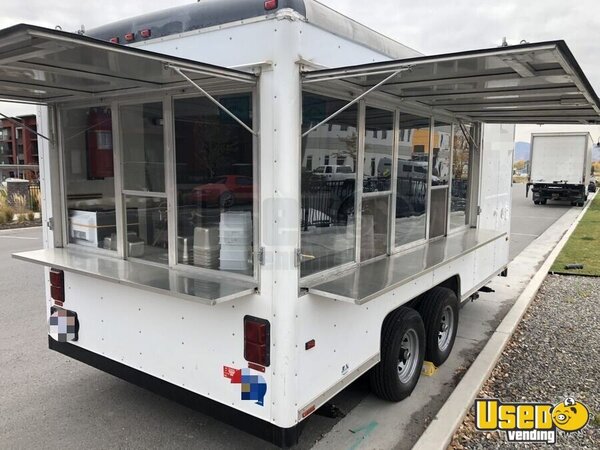 96 Wells Cargo Kitchen Food Trailer Generator Utah for Sale