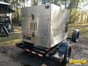 97 Southern Pride Spk 500 Open Bbq Smoker Trailer Georgia for Sale