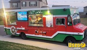 Fully-Equipped Chevy P30 Diesel Step Van Kitchen Food Truck with Pro-Fire for Sale in Colorado!