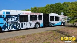 2002 60' New Flyer Mobile Food Bus with Indoor Dining | Mobile Restaurant for Sale in Connecticut!
