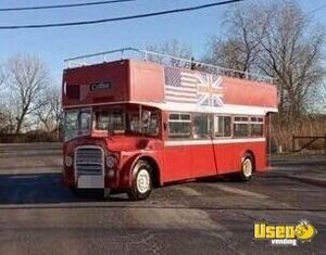 Eye Catching Vintage 1965 20' Leyland Double Decker Food Truck with for Sale in Florida!