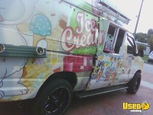 Ready to Serve Used 2000 Ford Super Van E250 Food and Ice Cream Truck for Sale in Florida!
