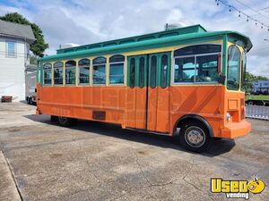 Isuzu Trolley Bus Diesel Food Truck Conversion with Pro-Fire Suppression for Sale in Florida!