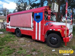 Loaded Ford B600 Food Truck Turnkey Inspected Diesel Mobile Kitchen Bus for Sale in Florida!