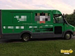 2012 22' Isuzu Reach Food Truck with 2018 Kitchen Build-Out for Sale in Massachusetts!