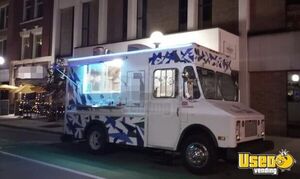 Well-Equipped Chevrolet P30 Diesel Step Van Food Truck with Pro-Fire for Sale in Michigan!