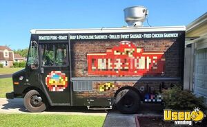 2003 - 23' GMC P42 Workhorse Step Van Commercial Kitchen Food Truck for Sale in North Carolina!