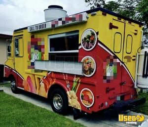 Chevrolet P30 Mobile Kitchen Food Truck with Fire Suppression System for Sale in South Carolina!