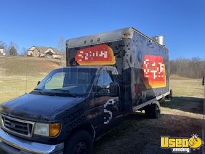 Lightly Used 2004 Ford E350 Kitchen Food Truck with Pro-Fire for Sale in Tennessee!