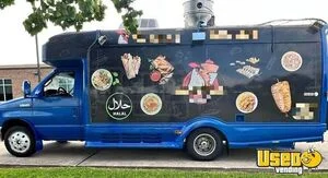 Used - 2006 Ford E-450 Kitchen Food Truck with Pro-Fire Suppression System for Sale in Texas!