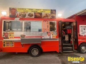 2003 Chevrolet Kitchen Food Truck with Pro-Fire Suppression System for Sale in Texas!