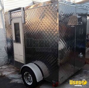 All Stainless Steel Food Concession Trailer Concession Trailer Connecticut for Sale