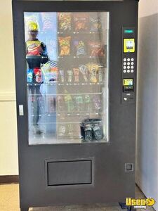 AMS Snack and Cold Drink Combo Vending Machine w Location For Sale in Texas!