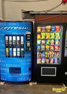 Automated Merchandising Systems AMS 39 Snack and 1 Vendo 721 Soda Vending Machine For Sale in California!