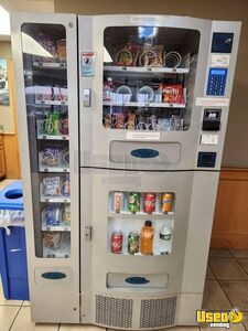 6 Antares Office Deli Snack and Drink Combo Vending Machines with Entree Merchandisers For Sale in Connecticut!