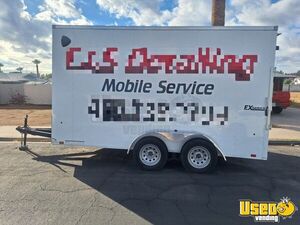 Used - 8' x 14' Cargo Express Mobile Auto Detailing Trailer for Sale in Arizona!