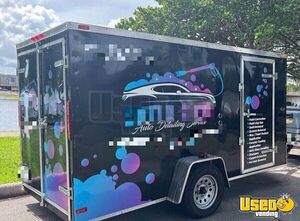 Like New 2021 - 6' x 12' Mobile Detailing Trailer | Mobile Business Unit for Sale in Florida!