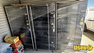 (4) Automatic Products Glass Front LCM2 Snack Vending Machines For Sale in California!