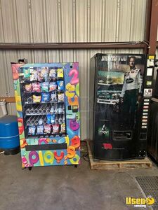 AP7600 Snack Machine and Dixie Narco 501E w/ Rare Dale Earnhardt Jr. Front Soda Vending Machine For Sale in Florida!