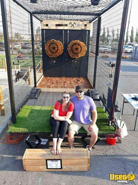 Axe Throwing Trailer Other Mobile Business Oregon for Sale