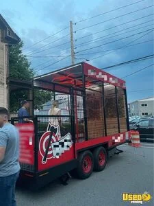 Axe Trailer Party / Gaming Trailer Interior Lighting Pennsylvania for Sale