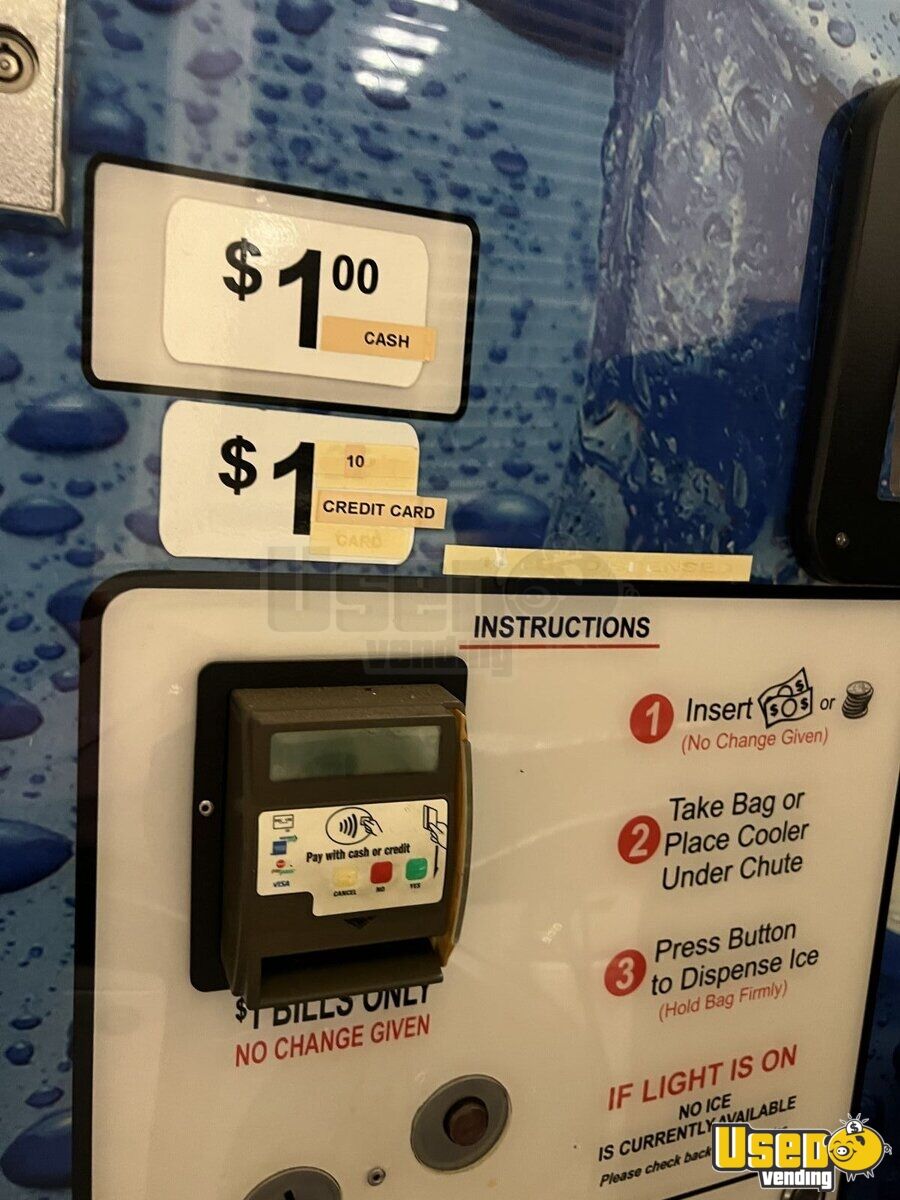 3 Ice Depot Bagged Ice Maker Vending Machines Stations For Sale in