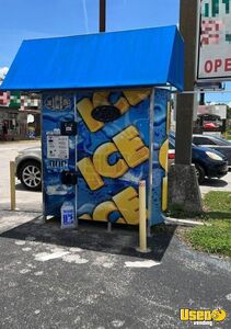 2018 Ice Depot Vending Station Bagged Ice Vending Machine For Sale in Florida!