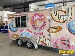 2009 - 7' x 16' Mini Donut Concession Trailer | Bakery Trailer for Sale in Michigan!