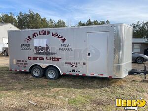 Like New 2022 - 8.5' x 18' Covered Wagon Bakery Concession Trailer with Ramp for Sale in Missouri!