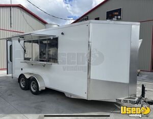 2025 7' x 17' Donut Concession Trailer Mobile Bakery Unit w/ Pro Fire System for Sale in Ontario!