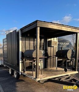 Barbecue Cioncession Trailer Barbecue Food Trailer Air Conditioning Tennessee for Sale