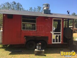 Barbecue Concession Trailer Barbecue Food Trailer Air Conditioning Arkansas for Sale
