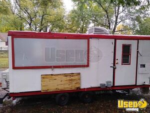 Barbecue Concession Trailer Barbecue Food Trailer Air Conditioning Kansas for Sale