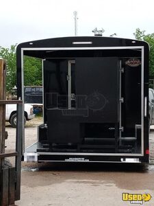 Barbecue Concession Trailer Barbecue Food Trailer Air Conditioning Texas for Sale