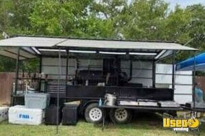 Barbecue Concession Trailer Barbecue Food Trailer Concession Window Texas for Sale
