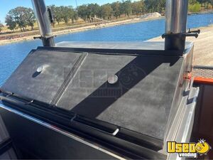 Barbecue Concession Trailer Barbecue Food Trailer Electrical Outlets Texas for Sale